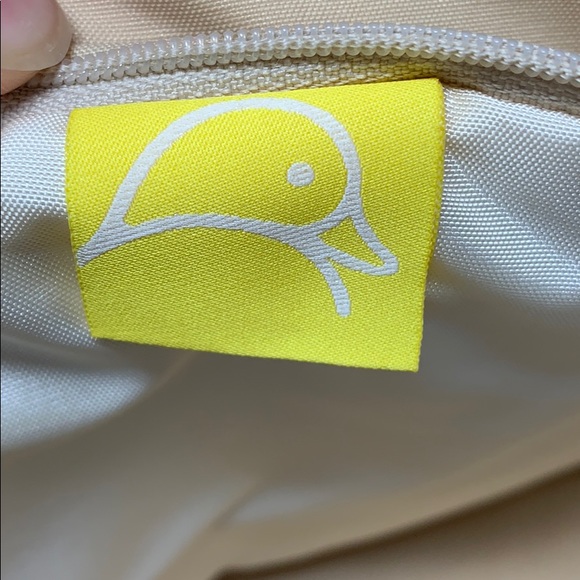 Mandarina Duck Cream Nylon Shoulder Bag Light Tote - Picture 7 of 8